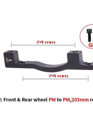 Bike Disc Brake Rotor Mount Adapter MTB Ultralight Bracket IS PM A B to PM A Bicycle Disc Brake Adaptor for 140 160 180 203mm