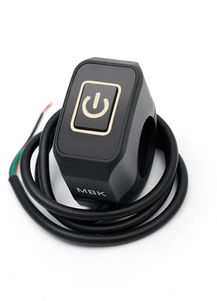 Universal Motorcycle Handlebar Switch Button 12V Button Connector Switch for Electric Star Pressure Waterproof Control Switch