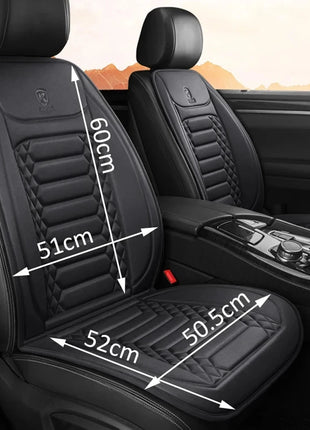1/2pcs Winter Heated Car Seat Cover 12V Heating Warmer Car Seat Cushion Auto Universal Car Seat Protector Cloak Cover Pads Set