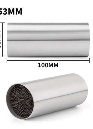 Motorcycle exhaust pipe catalyst kit 45mm 48mm 50mm 53mm