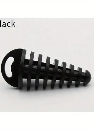 Muffler Exhaust Wash Plug 0.6 inch-1.5 inch Wash Plug for Motorcycle Dirt Bike 2 Stroke With Keychain Tag Rubber Exhaust