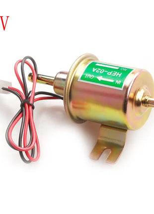 12V/24V Universal Electric Fuel Pump Low Pressure Bolt Fixing Wire Diesel Petrol HEP-02A For Car Carburetor Motorcycle ATV