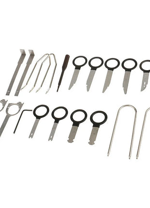 Brand New 20pcs Stereo Dash CD Player Removal Tool Set Automobile Accessories Car Radio Audio Removal Install Key Kit