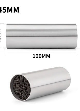Motorcycle exhaust pipe catalyst kit 45mm 48mm 50mm 53mm