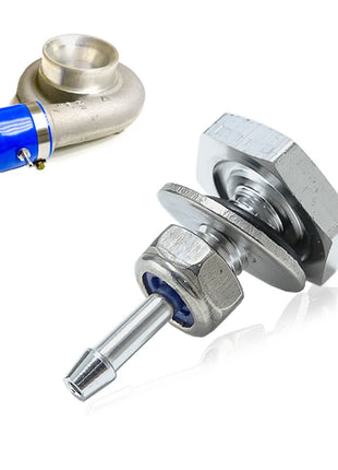 New Turbo Boost Pressure Quick Tap Fitting Kit / Pressure Source on Silicon Hose