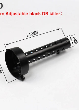 Universal Motorcycle 35mm 42mm 45mm 48mm 60mm DB Killer Exhaust Can Muffler Insert Baffle DB Killer Silencer Stainless Steel