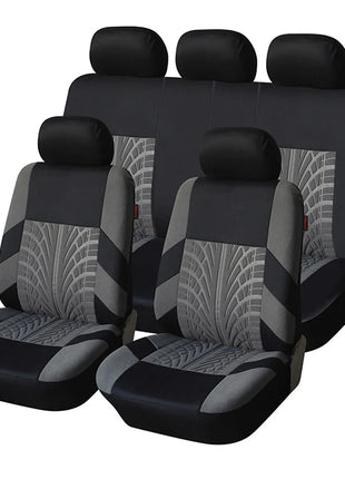 Customized Four Seasons Universal Polyester Full Set Car Seat Covers