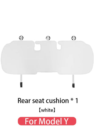 For Tesla Model Y/3 2018-2026 / Y juniper Ice silk seat cover cushion Ventilation Breathability Comfortable car seat accessories