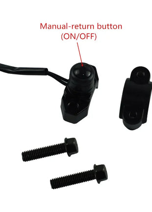 Universal 7/8 inch Motorcycle Switch Handlebar Mount Electric Power Start Kill Horn Fog Light With Wire Harness Button