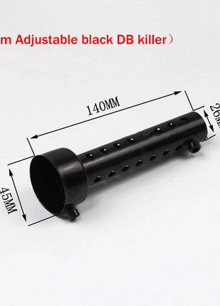 Universal Motorcycle 35mm 42mm 45mm 48mm 60mm DB Killer Exhaust Can Muffler Insert Baffle DB Killer Silencer Stainless Steel