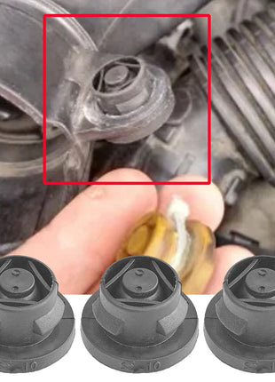3Pcs Car Air Filter Rubber Insert Grommet For 1.6 HDI Diesel 1422A3 1422.A3 Hood Rubber Gasket Parts Easy To Install