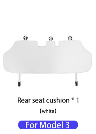 For Tesla Model Y/3 2018-2026 / Y juniper Ice silk seat cover cushion Ventilation Breathability Comfortable car seat accessories