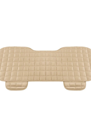 Car Seat Cover Front Rear Flocking Cloth Cushion Non Slide Winter Auto Protector Mat Pad Keep Warm Universal Fit Truck Suv Van