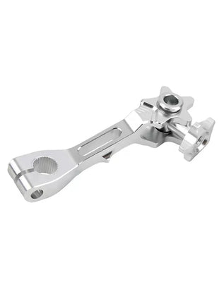 Universal Motorcycle CNC Aluminum Rear Brake Rocker Arm Adjustable Brake Tension Refit Lever Dirt Bike Pit Bike Off-Road Racer