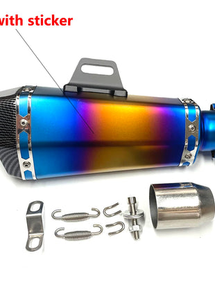 Hight Quality racing line motorcycle exhaust muffler with DB Killer for GIXXER155 XMAX125 NVX AEROX SF250 ZX25R RSV4 MT09 TMAX