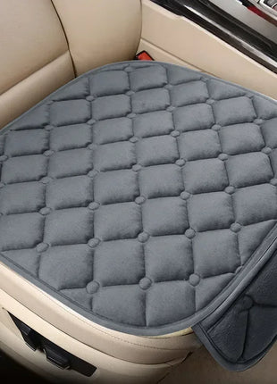 Car Seat Covers, Warm Seat Cushion Protector, Plush Seat Cover, Universal for Sedan, Hatchback, SUV, Autumn, Winter