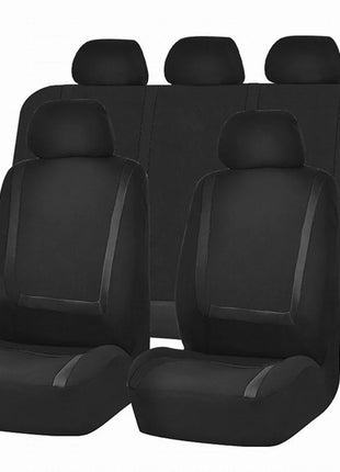 Universal Stripe Style Polyester Fabric Car Seat Covers car Leather Seat Covers