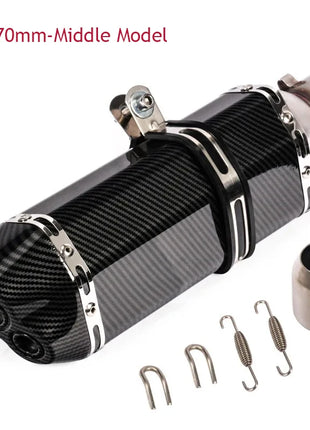 51mm Universal Accessories Motorcycle Exhaust pipe Modified Muffler Pipe echappement moto db killer For XJ6 MT07 09 03