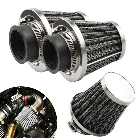Mushroom Modified Motorcycle Air Filter 35/38/42/45/48/50MM Universal Carburetor Air Filter Cleaner Intake Pipe Modified Scooter