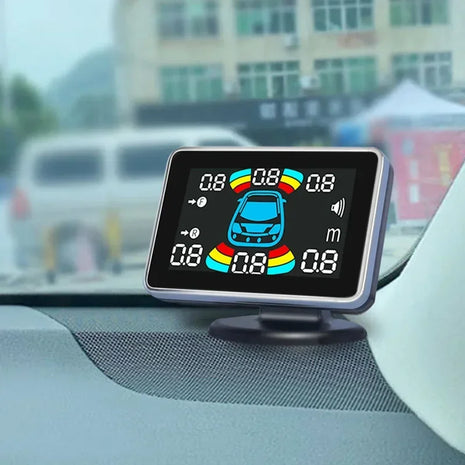 Parktronic 8 Parking Sensor Car Automobile Reversing Backup Radar Electronics Rear  Auto Detector Backing Assistance Kit Buzzer