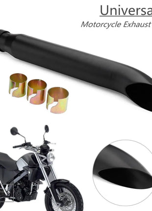 Universal Motorcycle Exhaust Muffler Retro Vintage Classic Electroplating Escap Moto for cg125 sr400 cb500 vt500 CM300 500 Cafe