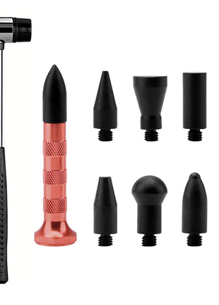 Professional Automotive Paintless Dent Removal Tools Car Dent Puller Rod Hook Hammer Door Dent Ding Hail Fix Removal Tools