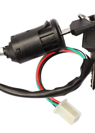ATV Ignition Switch Key With Wire & Lock for Most Quad Dirt Bikes 50cc/70cc/110cc/125cc/150cc/250cc Motorbike ATV Quad Dirt Bike