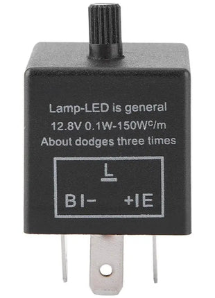 12v 3 pin Adjustable LED Flasher Relay Motorcycle Turn Signal Lights LED Flashing Converter Tool Electronics Regulator Kit