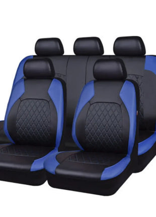 Universal Car Seat Covers Black Fashions Sports Seat Covers PVC Fabric Car Seat Cover Universal Interior Accessories Amagi