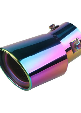Car Accessories Automobile Exhaust Pipe Sleeve Tail Throat Muffler Tip Gold Silencing Stainless Steel Modified Exhaust Pipe