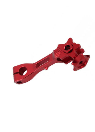 Universal Motorcycle CNC Aluminum Rear Brake Rocker Arm Adjustable Brake Tension Refit Lever Dirt Bike Pit Bike Off-Road Racer