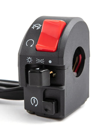 7/8 inch 22mm Motorcycle Handlebar Switches Motorbike Horn Button Turn Signal Electric Fog Lamp Light Start Handle Controller Switch