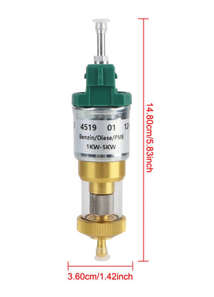 1KW-5KW Ultra Quiet Fuel metering pump Accessories Heater Silent Fuel Pump 12V 22ML Fuel Air Car Pump Universal