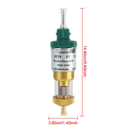 1KW-5KW Ultra Quiet Fuel metering pump Accessories Heater Silent Fuel Pump 12V 22ML Fuel Air Car Pump Universal