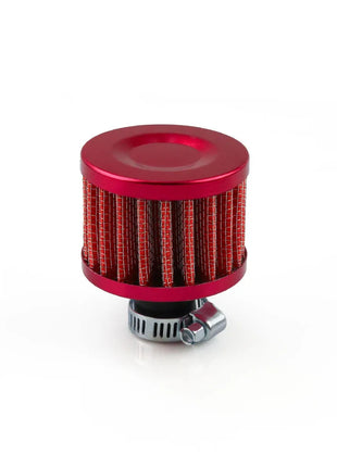 Universal 12mm Car Air Filter Vent Crankcase Breather Filter Valve Stem Covers Mini Air Breather Cold Air Intake