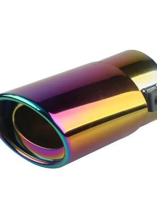 Car Accessories Automobile Exhaust Pipe Sleeve Tail Throat Muffler Tip Gold Silencing Stainless Steel Modified Exhaust Pipe