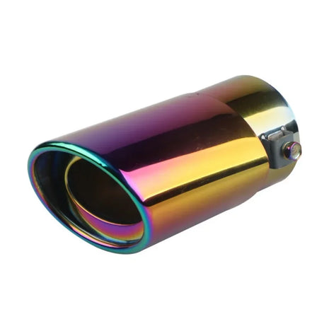 Car Accessories Automobile Exhaust Pipe Sleeve Tail Throat Muffler Tip Gold Silencing Stainless Steel Modified Exhaust Pipe