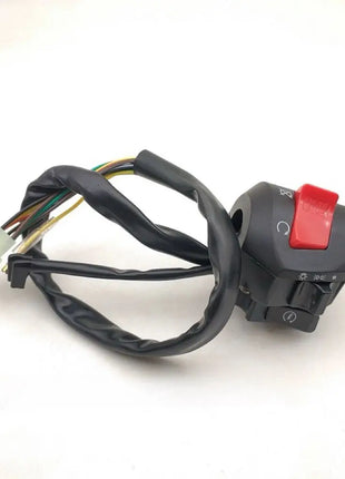 7/8inch Universal Motorcycle Handle Bar Switches With Choke Horn Turn Signal Headlight Electric Start Handlebar Control Switch