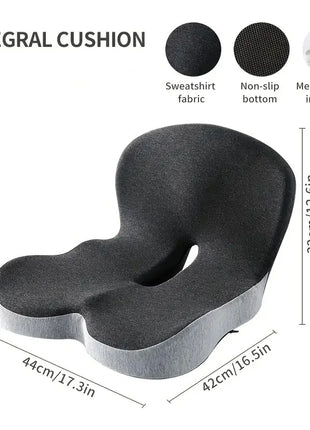 Memory Foam Cushion Interior Accessories Pillow Car Seat Waist Pillow Lumbar Support Office Pillow Chair Cushion