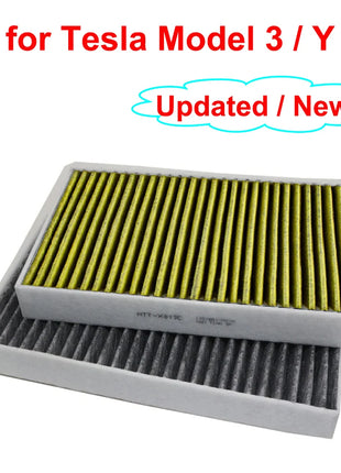 for Tesla Model 3 Y Air Cabin Filter Conditioner with Activated Carbon Replacement Cabin Air Conditioning Car Accessories ModelY