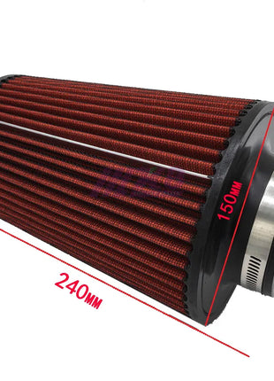 60mm 70mm Air Filter High Flow Cold Air Intake Universal Filters Vehicles Air Filters Car Accessories