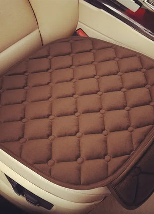 Car Seat Covers, Warm Seat Cushion Protector, Plush Seat Cover, Universal for Sedan, Hatchback, SUV, Autumn, Winter