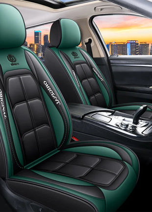 All inclusive seat cover, full leather car seat cushion, Driver's seat cover or passenger seat cover, all season universal pad