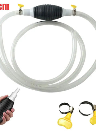 Multifunctional Liquid Vacuum Cleaner Hand Pump Petrol Pump Transfer Pump Fuel Pump Metal Hose Clamp Leakproof Oil Water Diesel