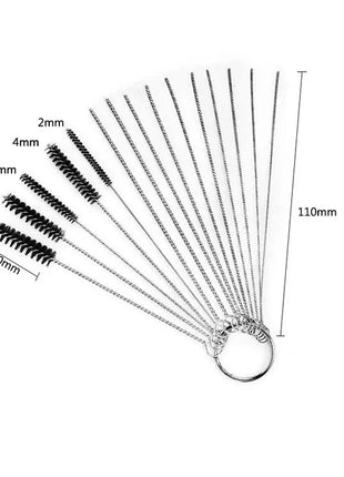 Carburetor Carbon Dirt Jet Remove Cleaning Needles Brushes Cleaner Tools for Automobile Motorcycle ATV Welder Carb Chainsaw
