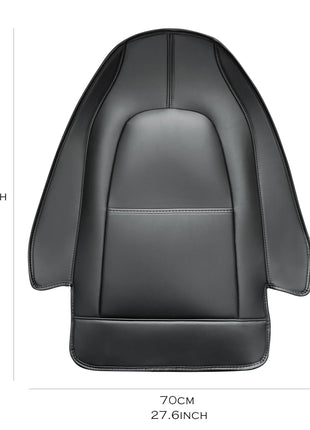 For Tesla Model 3 Model Y Seat Back Kick Protector Backseat Kick Mats for Kids Extra Organizer Pocket