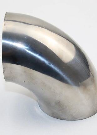 1pcs304 Stainless steel elbow 90 degree Angle elbow 1.5mm thick 51mm 54mm 57mm 63mm 76mm Welded exhaust pipe connection pipe