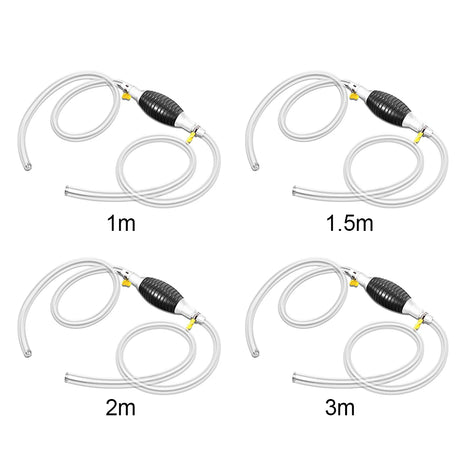 Fuel Diesel Gasoline Pump with Hose Hand Straw Pump Multifunction Liquid Sucker Suction Pump Fit for Fuel Petrol Diesel Gasoline