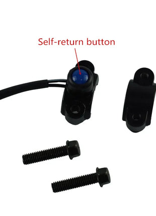 Universal 7/8 inch Motorcycle Switch Handlebar Mount Electric Power Start Kill Horn Fog Light With Wire Harness Button