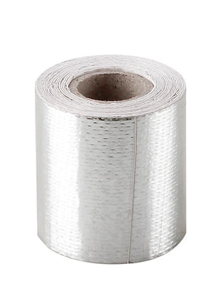 Gold Silver Aluminum Foil Exhaust Wrap for Car & Motorcycle - High-Temp Thermal Glass Fiber Tape Heat Reduction Header Pipe